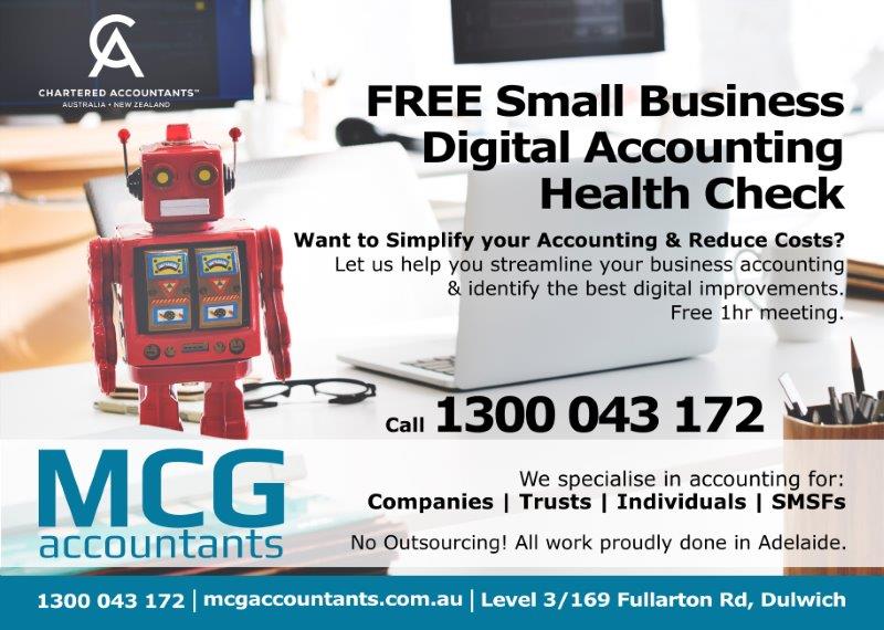 MCG Accountants Digital Accounting Health Check Adelaide