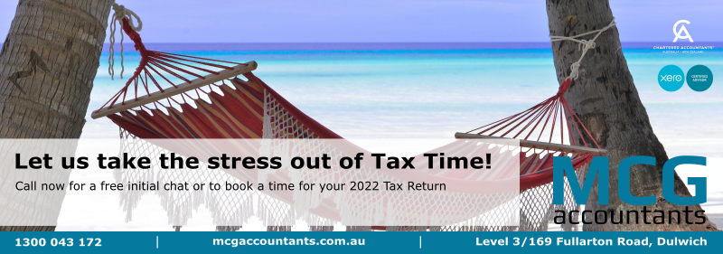 MCG Accountants Adelaide Tax Return 2022
